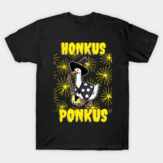 Honkus Ponkus | Honkus Ponkus Duck | Halloween T-Shirt by OrionBlue